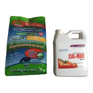 Hydro Mousse Bermuda Grass Seed • Large Refill Bag + CAL-MAG Plus Supplement - Picture 1 of 12