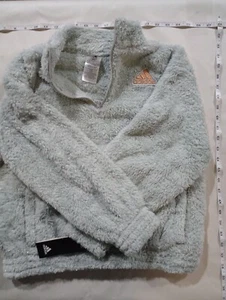 NWT Girls XL (16) Adidas Loose Fit Sparkle Sweater! F3 - Picture 1 of 7