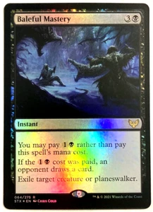 MTG Baleful Mastery *FOIL* Strixhaven: School of Mages 64 NM - Picture 1 of 6