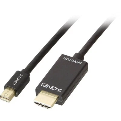 LINDY Mini-DisplayPort / HDMI Adapterkabel Mini DisplayPort Stecker, HDMI-A - Bild 1 von 2