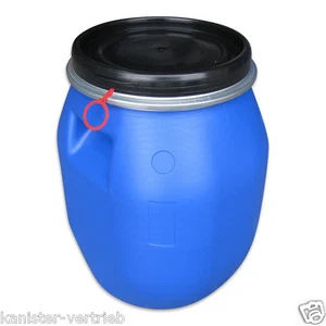 30 L Maischefass Maischetonne Tresterfass Silage Futterfass mit Griffmulde NEU - Bild 1 von 1