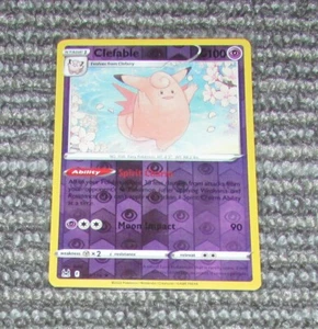 Clefable 63/196 Lost Origin Reverse Holo Rare Pokemon Card TCG - Picture 1 of 2