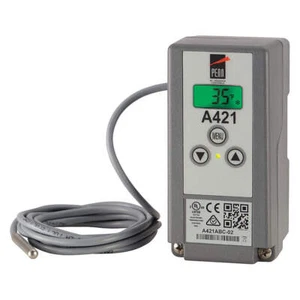 JOHNSON CONTROLS A421ABD-02C Temp Control,Heat and Cool,-40-212F 35LY80 - Picture 1 of 2