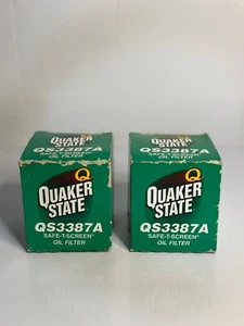 VTG Quaker State Oil Filters QS3387A – Safe-T-Screen (2 New in Box) - Picture 1 of 5