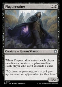 Plaguecrafter 0187 Non Foil Uncommon Bloomburrow Commander MTG Near Mint - Picture 1 of 2