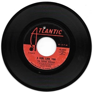 The Young Rascals: "A Girl Like You" / "It's Love" - VG '67 hit - plays NM! - Imagen 1 de 2