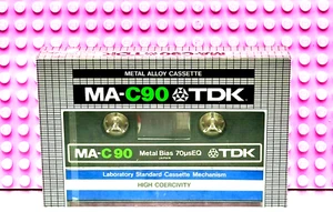 TDK MA 90 TIPO IV 1979 JAPÓN CINTA DE CASETE EN BLANCO (1) (SELLADA) - Imagen 1 de 3