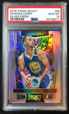Stephen Curry 2016-17 Panini Select Concourse Silver Prizm #88 PSA 10 LOW POP