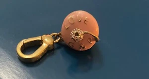 Juicy Couture Love G and P Cupcake Charm Gold Tone Opens - Picture 1 of 4