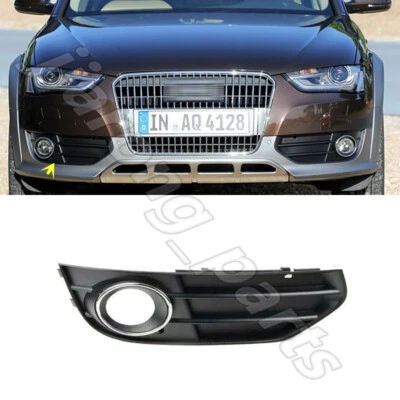 Right Front Bumper Fog Light Grille Cover Fit For Audi A4 Allroad 2012-2016 - Image 1 of 4