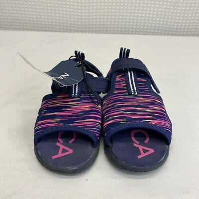 Nautica baby girl toddler sandals  Size 7. (B3) - Image 1 of 4