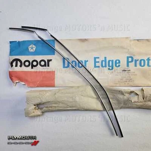 NOS 1979-1982 Mopar Plymouth Horizon Dodge Omni Door Edge Guard Protectors (L&R) - Picture 1 of 6