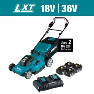 18V X2 (36V) LXT Lithium-Ion Cordless 21 In. Walk behind Lawn Mower Kit - Picture 1 of 12