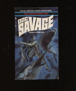 Doc Savage: The Frightened Fish (All New Adventures) PBO 1st/1st - Picture 1 of 3