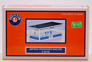 LIONEL AMTRAK PASSENGER SHELTER STATION ACCESSORY 6-34102 CAR BUILDING LAYOUT - Picture 1 of 5