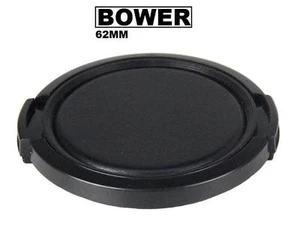 Bower 62mm Snap-on Front Camera Lens Cap (Black) - Picture 1 of 2