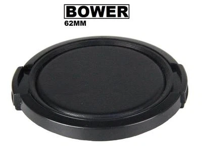 Bower 62mm Snap-on Front Camera Lens Cap (Black) - Image 1 of 2