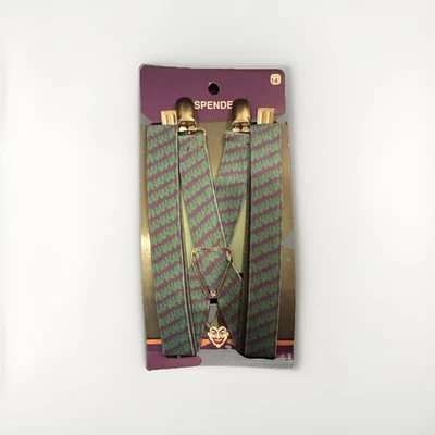 DC Comics Joker Batman Disfraz Juegos con disfraces Tirantes Unisex NUEVO Ajustable HAHA Foto 1 de 2