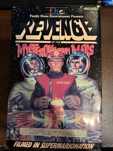 Captain Scarlet Revenge of the Mysterons From Mars VHS Pre Cert 1981 *Rare* - Bild 1 von 3