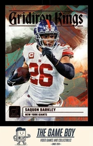 2023 Donruss Gridiron Kings #GK-8 Saquon Barkley New York Giants - Picture 1 of 2