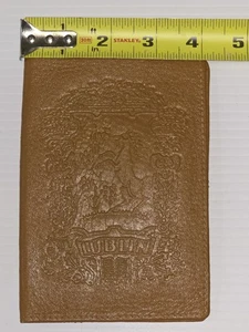 Billetera Lublin de cuero marrón - Imagen 1 de 8