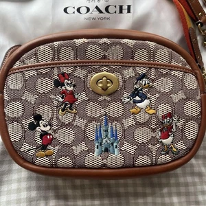 Coach Disney Limited Camera Bag Shoulder Wdw 50Th Anniversary - Picture 1 of 7