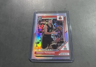 2024-25 Panini Euroleague Donruss Donatas Motiejunas Optic HOLO Monaco #130 - Image 1 of 2