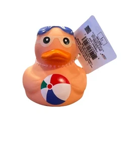 New 2025 Target Bullseye Summer Fun Suntanned Beach Rubber Duck - Picture 1 of 2