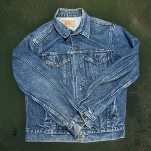 Chaqueta vaquera vintage de camionero de mezclilla Levi’s 70506 0216 talla 40 hecha en EE. UU. - Imagen 1 de 9