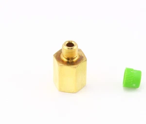 Adaptador reductor de tubería, B-4-RA-2, 1/4 FNPT a 1/8 MNPT COMBUSTIBLE/AIRE/AGUA/ACEITE/GAS - Imagen 1 de 8