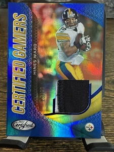 2022 Panini Certificato - Giochi Certificati Hines Ward 13/49 2 Colori Patch Gioco Indossato - Foto 1 di 7