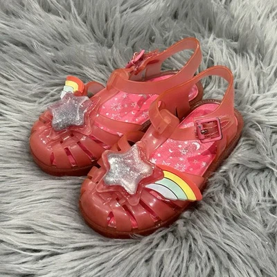 Mini Melissa Possession II Jelly Sandal in Pink Happy (Toddler Size 9) - Image 1 of 4