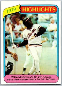 1980 Topps #2 Willie McCovey San Francisco Giants - Picture 1 of 2