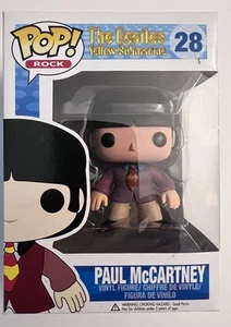 PAUL MCCARTNEY 28 Funko Pop EXCELENTE The Beatles Submarino Amarillo con Protector - Imagen 1 de 9