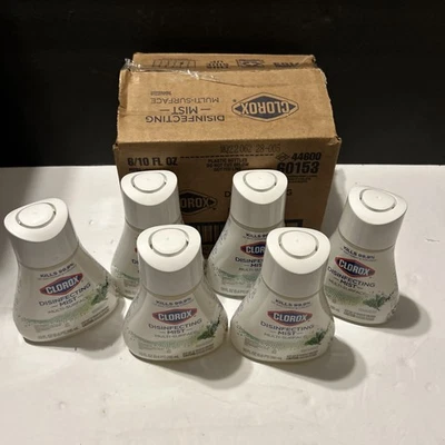 Lot of 6 Clorox Disinfecting Mist Refills Eucalyptus Peppermint Multi-Surface - Image 1 of 4