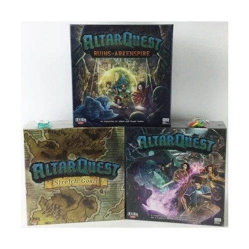 Altar Quest UNPUNCHED Kickstarter Board Game + Stretch Goals+ Expansions - Image 1 of 3