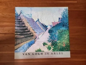 Vintage 1984 Van Gogh in Arles Lithographie Poster Druck Gemälde 30 x 32 MET - Bild 1 von 7