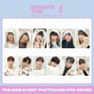 [PreSale] MONSTA X 13th Mini Album THE X Withmuu 3rd M&C Photocard KPOP K-POP - Bild 1 von 19