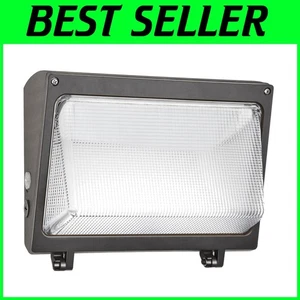 120W LED Outdoor Wall Pack with Dusk-to-Dawn Sensor, Ultra Bright & Easy Install - Picture 1 of 11