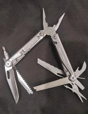 Ozark Trail MultiForce Premium 18 In 1 Multi Tool Stainless Steel Used - Image 1 of 4