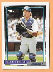 GARY CARTER LOS ANGELES DODGERS #45 - TOPPS NM-MT 1992 - Picture 1 of 2