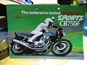 HONDA CB750F 1979 SCHEDA TECNICA INFORMATIVA CONCESSIONARIA - Foto 1 di 2