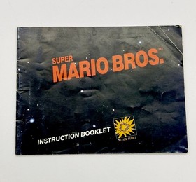MANUAL ONLY Nintendo NES Super Mario Bros GC Authentic SHIPS FREE