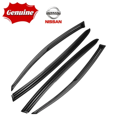 Nissan Versa 2012-2019 genuino sedán ventana visera ventilación viento sol ventilación deflector Foto 1 de 4