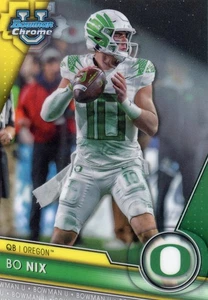 🏈 Bo Nix 2023 Bowman U Chrome #159 - Picture 1 of 2