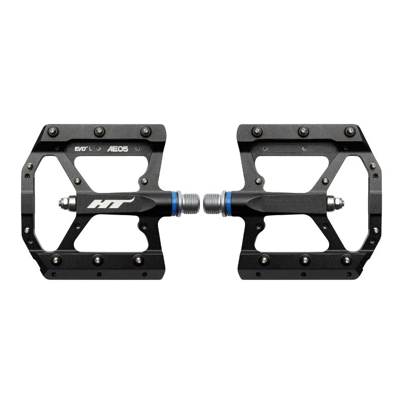 Pair Of Flat Pedals AE05 Black HTAE05.N HT-COMPONENTS Flat Bike Pedals - Image 1 of 1