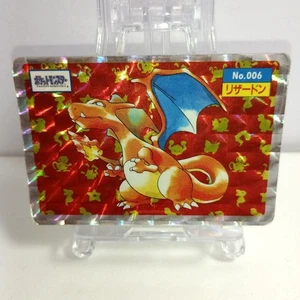 Pokemon Charizard Topsun Card Holo foil 1995 Japanese Prism Vintage r# - Picture 1 of 20