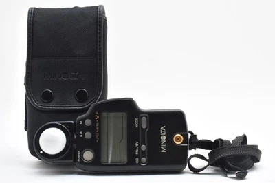 [COMO NUEVO/con estuche] Medidor automático Minolta medidor de luz VF de JAPÓN Foto 1 de 4