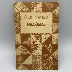 Vintage 1977 Old Timey Recipes Cookbook Mountain Recipes Bluefield West VA - Imagen 1 de 9