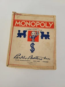 Vintage Monopoly Parker Brothers Trading Game Parts Only. - Picture 1 of 10